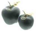 Home-trends24.de Dekofigur Apfel Schwarz Gold 2er Set Bild 3