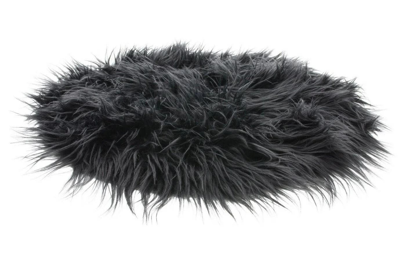 Home-trends24.de Sitzkissen Deokofell Schwarz Rund 40 cm - Bild 4