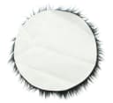 Home-trends24.de Sitzkissen Deokofell Schwarz Rund 40 cm Bild 5