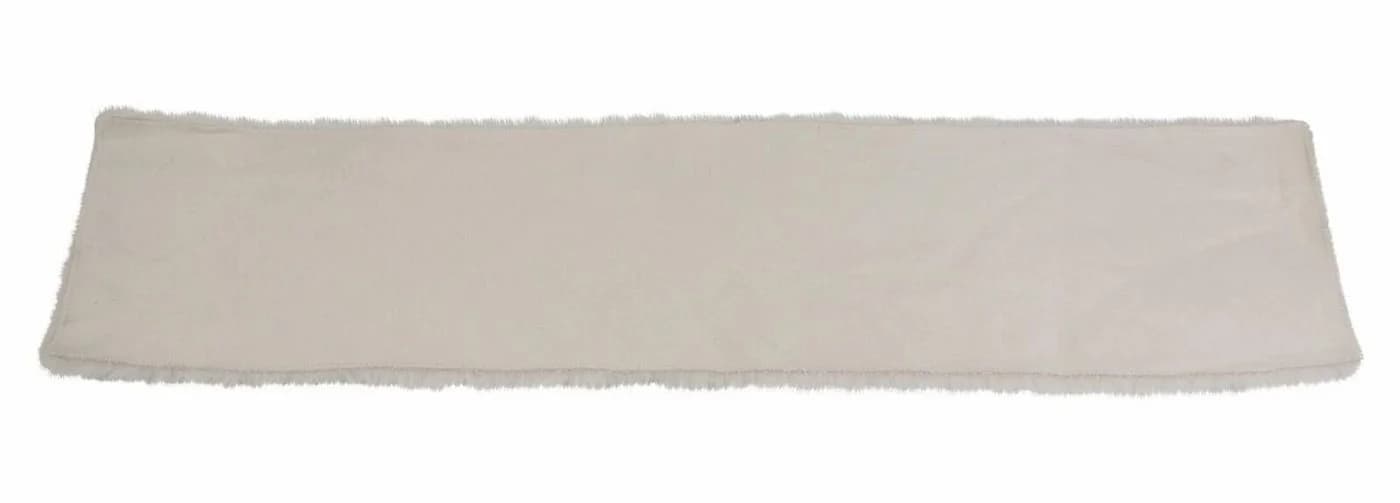 Home-trends24.de Tischläufer Creme Kunstfell Tischdeko - Bild 3