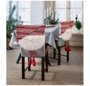 Home-trends24.de Stuhlhusse Wichtel Rot Weihnachtsdeko Bild 3