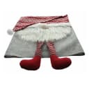 Home-trends24.de Stuhlhusse Wichtel Rot Weihnachtsdeko Bild 4