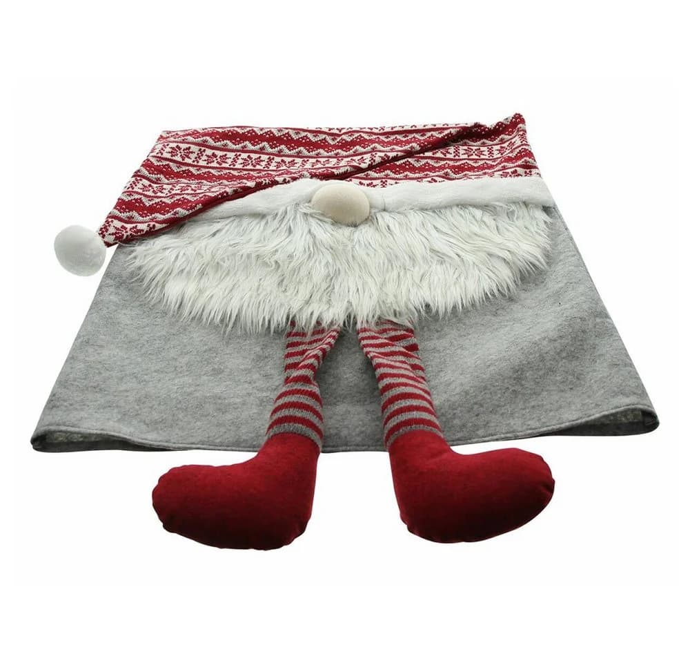 Home-trends24.de Stuhlhusse Wichtel Rot Weihnachtsdeko - Bild 4