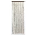 Home-trends24.de Bambus Türvorhang Halbtransparent Braun Stangendurchzug Bild 2
