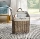 Home-trends24.de Zeitungsständer Vollweide Landhausstil Bild 1