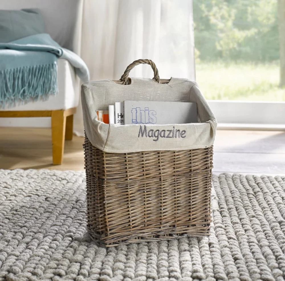 Home-trends24.de Zeitungsständer Vollweide Landhausstil