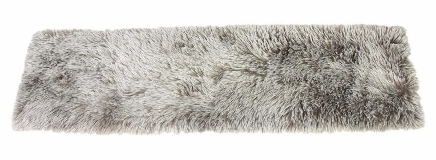 Home-trends24.de Tischläufer Kunstfell Braun Beige 30x120cm - Bild 3
