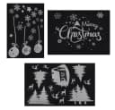 Home-trends24.de Fenstersticker Weihnachten Winter Kinder Deko Fensterdeko Weiß Bild 3