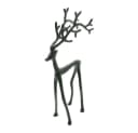 Home-trends24.de Dekofigur Hirsch Schwarz Metall Bild 2