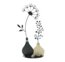 Home-trends24.de Dekofigur Vase Metalldeko Skulptur Schwarz Bild 3
