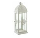 Home-trends24.de Kerzenlaterne Barock Weiß Metall Windlicht Bild 4