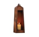 Home-trends24.de Kerzenhalter Rost Laterne Metall Garten Terrasse Windlicht Bild 2