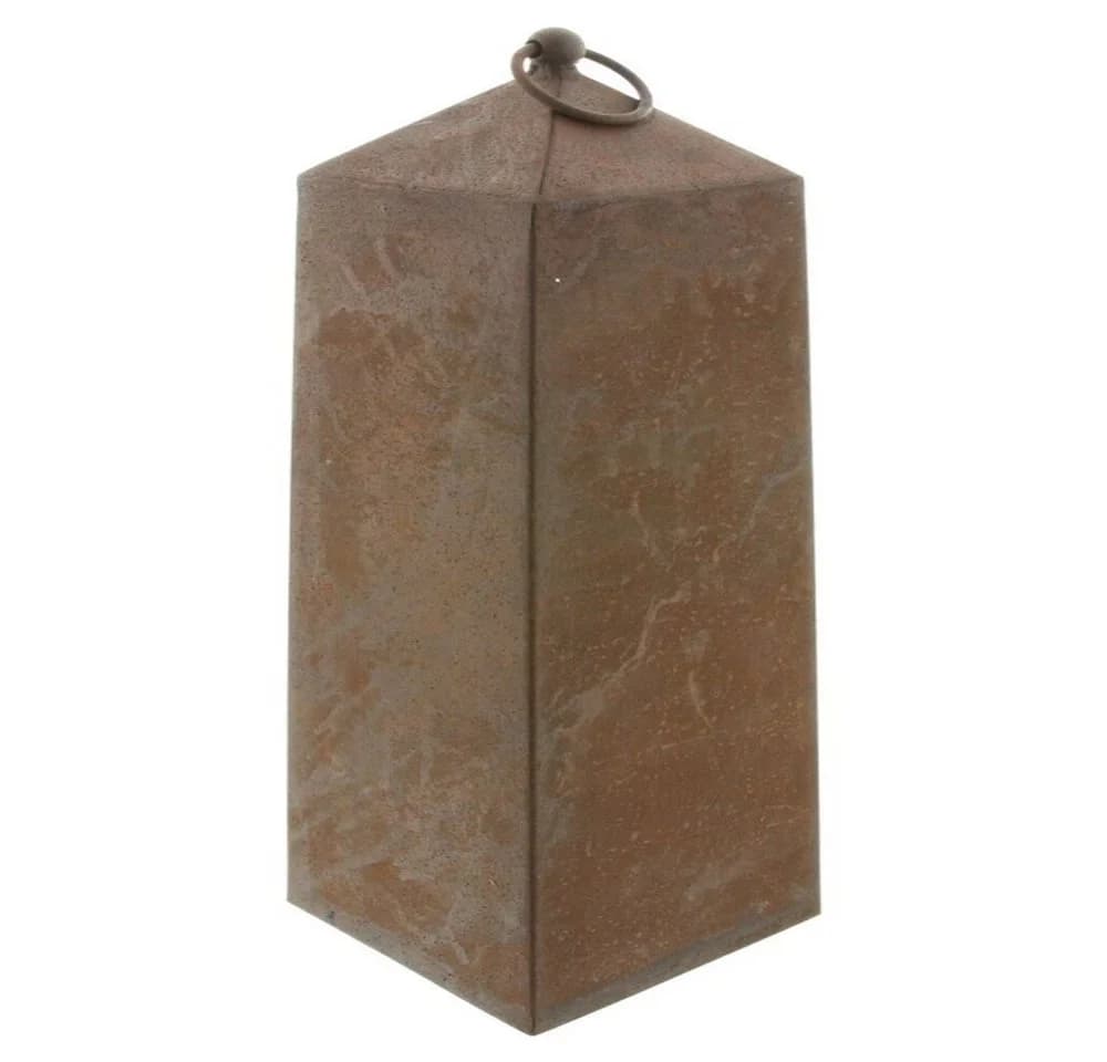Home-trends24.de Kerzenhalter Rost Laterne Metall Garten Terrasse Windlicht - Bild 3