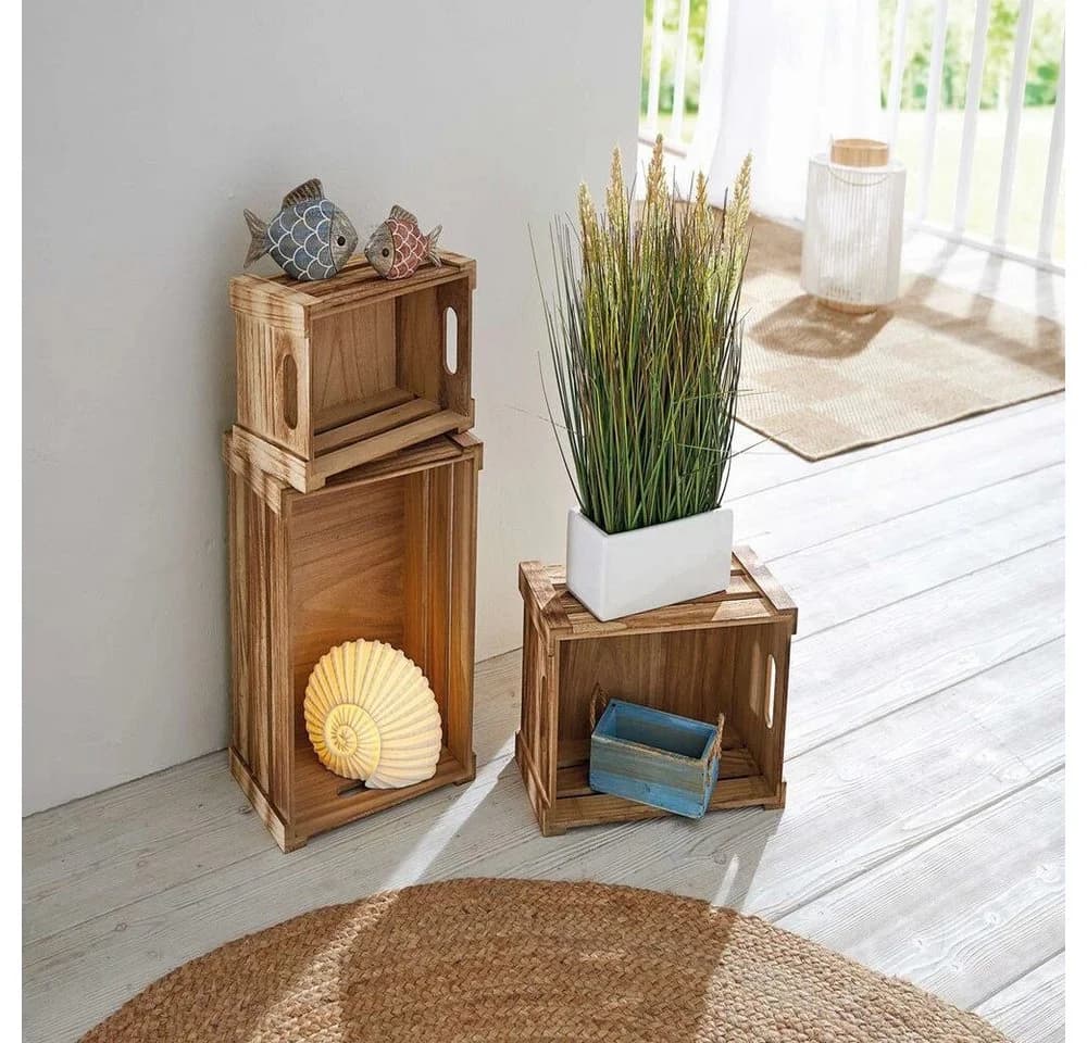 Home-trends24.de Dekofigur Fisch 2er Set Maritim Holz - Bild 5