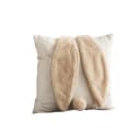 Home-trends24.de Kissenhülle Hase Ohren Creme Samt-Optik Bild 2