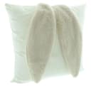 Home-trends24.de Kissenhülle Hase Ohren Creme Samt-Optik Bild 3