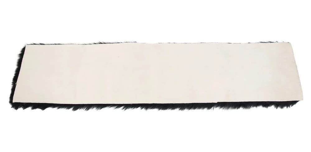 Home-trends24.de Tischläufer Fell Optik schwarz grau 20x90cm - Bild 5