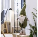 Home-trends24.de Dekofigur XXL Wichtel Figur Grün 62cm Zipfelmütze Bild 1