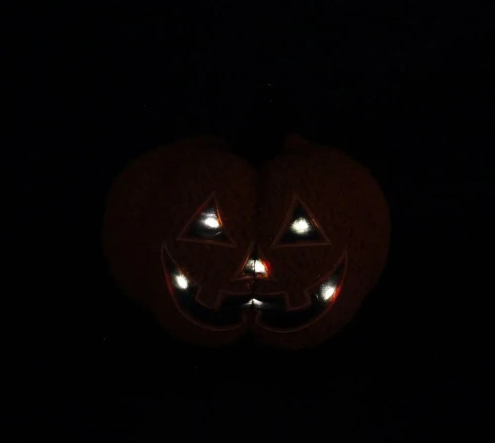 Home-trends24.de LED Dekofigur Kürbis Halloween Teddy Orange - Bild 4