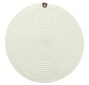 Home-trends24 Platzset 2er-Set Weiß Offwhite Baumwolle mit Kunstleder Bild 1