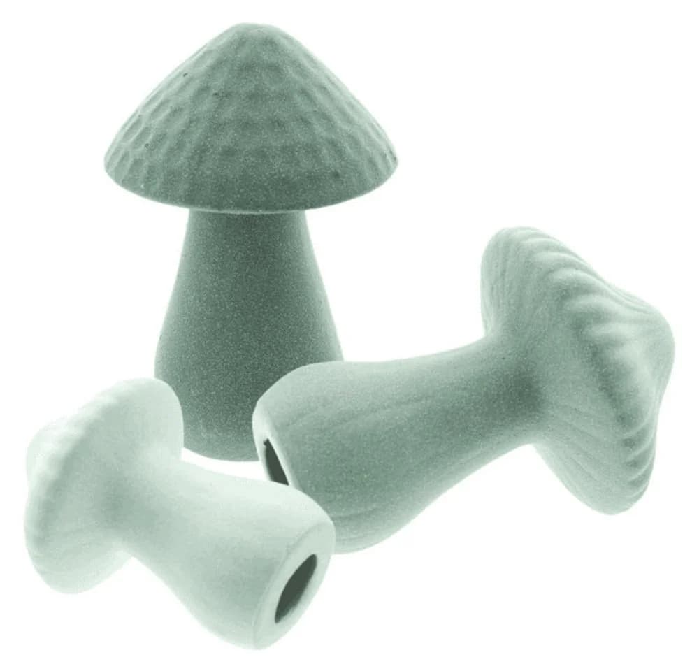 Home-trends24.de Dekofigur Pilz 3er Set Grün Porzellan - Bild 3