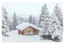 Home-trends24.de LED Leinwandbild Winterlandschaft Beleuchtet Bild 3