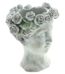 Home-trends24.de Pflanzschale Rosen Kopf Büste Skulptur Gefäß Übertopf Kübel Bild 3