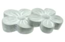 Home-trends24.de Gartenfigur Blume Zement Deko Figur 2er Set Weiß Bild 5