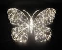 Home-trends24.de LED Dekofigur Schmetterling 600 warmweiß Timer weiß Bild 1
