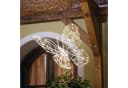 Home-trends24.de LED Dekofigur Schmetterling 600 warmweiß Timer weiß Bild 2