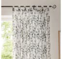 Home-trends24.de Gardine Blätter Grün Transparent Weiß Polyester Bild 1