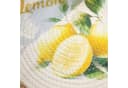Home-trends24.de Platzset Lemone 2er Set Gelb/Weiß Polyester Bild 4