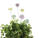 Home-trends24.de Gartenstecker Blumenstecker Pastellblüten 6er Set Bild 2