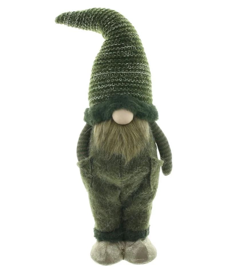 Home-trends24.de Wichtel XL Grün Deko Figur Gnom Zwerg 56cm Strickmütze - Bild 2