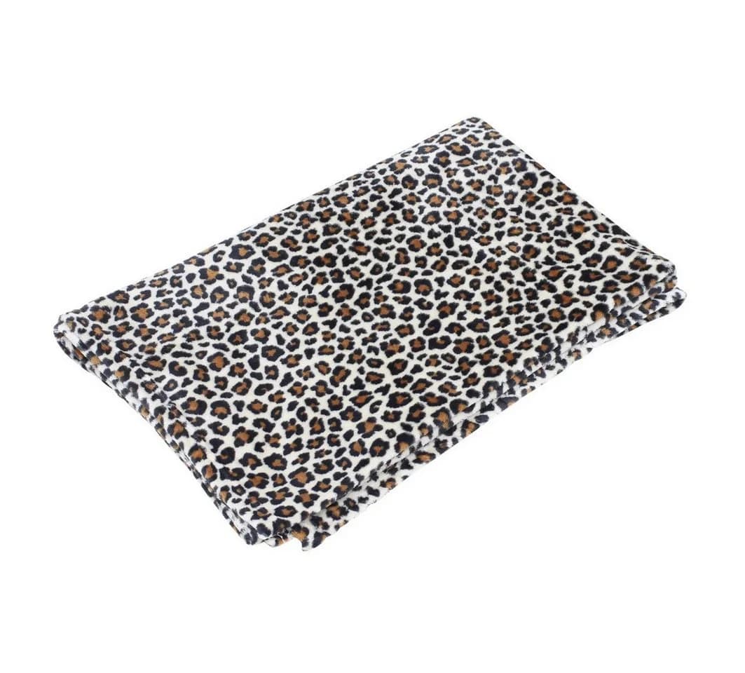 Home-trends24.de Kuscheldecke Leo Beige/Braun Polyester - Bild 3