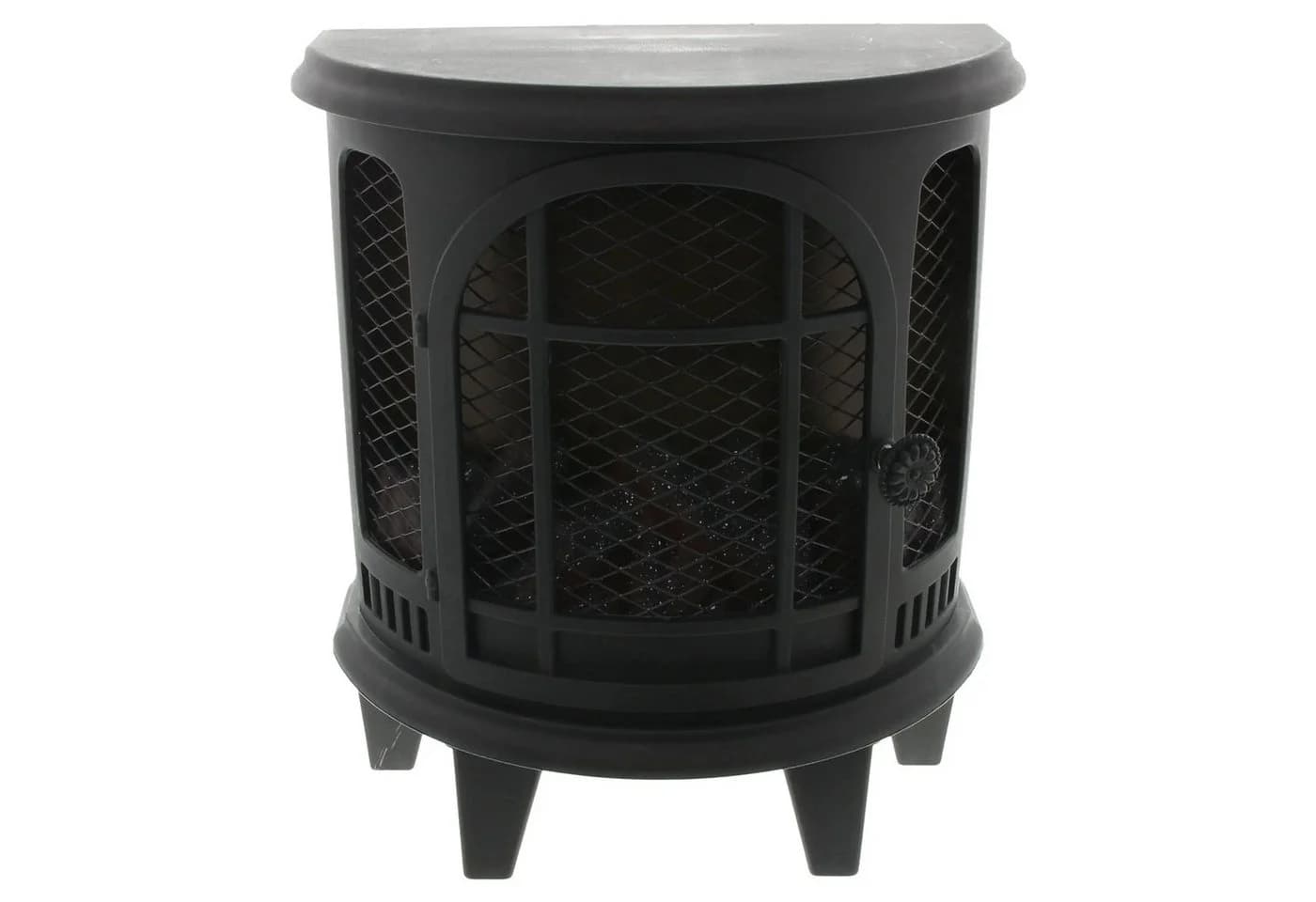 Home-trends24.de LED-Dekofigur Kaminofen Flammeneffekt Schwarz - Bild 4