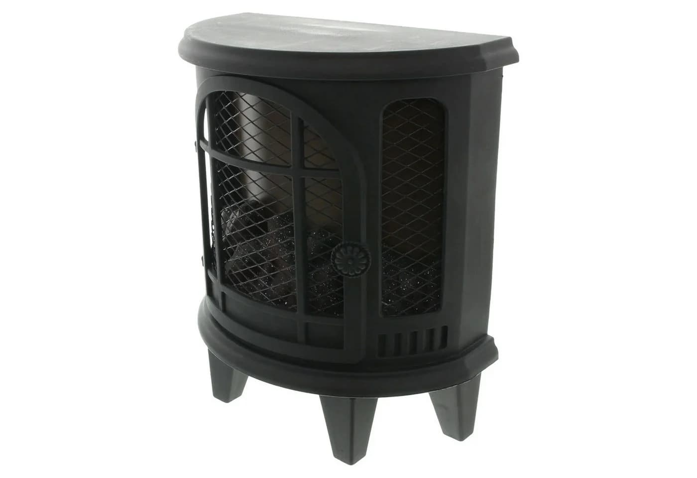 Home-trends24.de LED-Dekofigur Kaminofen Flammeneffekt Schwarz - Bild 5