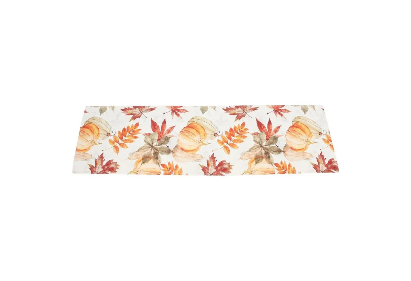Home-trends24.de Tischläufer Herbstblätter Kürbisse Weiß - Bild 4