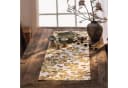 Home-trends24.de Tischläufer Kastanie Blätter Weiß Herbst Deko Bild 1