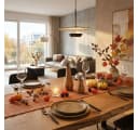 Home-trends24.de Dekofigur Pilz 2er-Set Mangoholz Silber Braun Bild 1