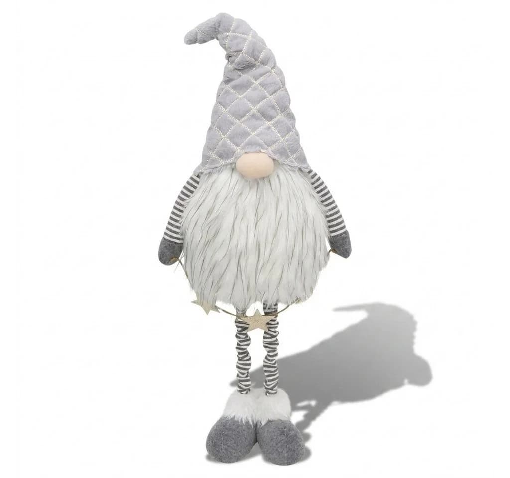 Home-trends24.de Wichtel Goldstern Deko Figur 100 cm grau/weiß - Bild 2