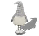 Home-trends24.de Wichtel Goldstern Deko Figur 100 cm grau/weiß Bild 3