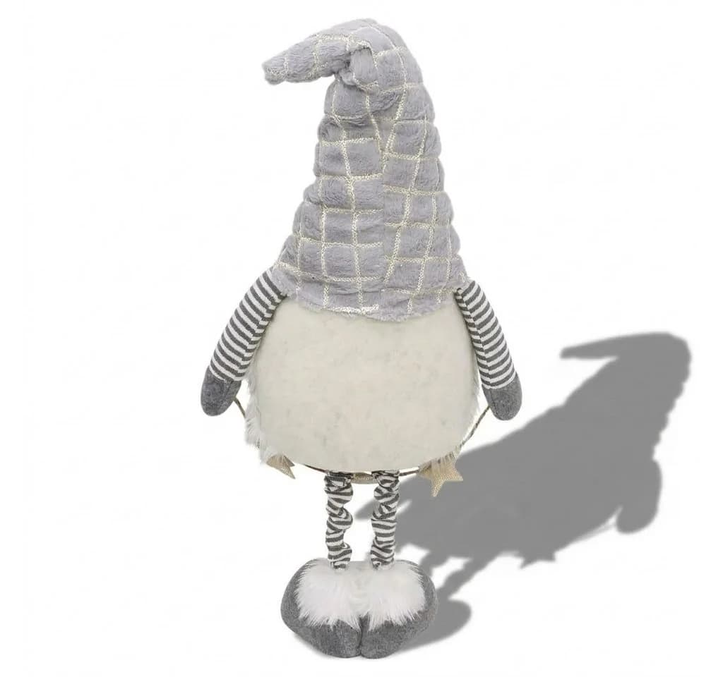 Home-trends24.de Wichtel Goldstern Deko Figur 100 cm grau/weiß - Bild 3
