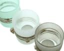 Home-trends24.de Windlicht Maritim 3er-Set Muscheln Teelichthalter Glas Bild 3
