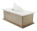 Home-trends24.de Aufbewahrungsbox Tissue Kosmetikbox Landhausstil Weiss Bild 3