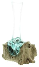 Home-trends24.de Dekovase Wurzelholz Vase 6 cm Bild 3