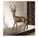 Home-trends24.de Dekofigur Hirsch Reh Braun Polystein Bild 1
