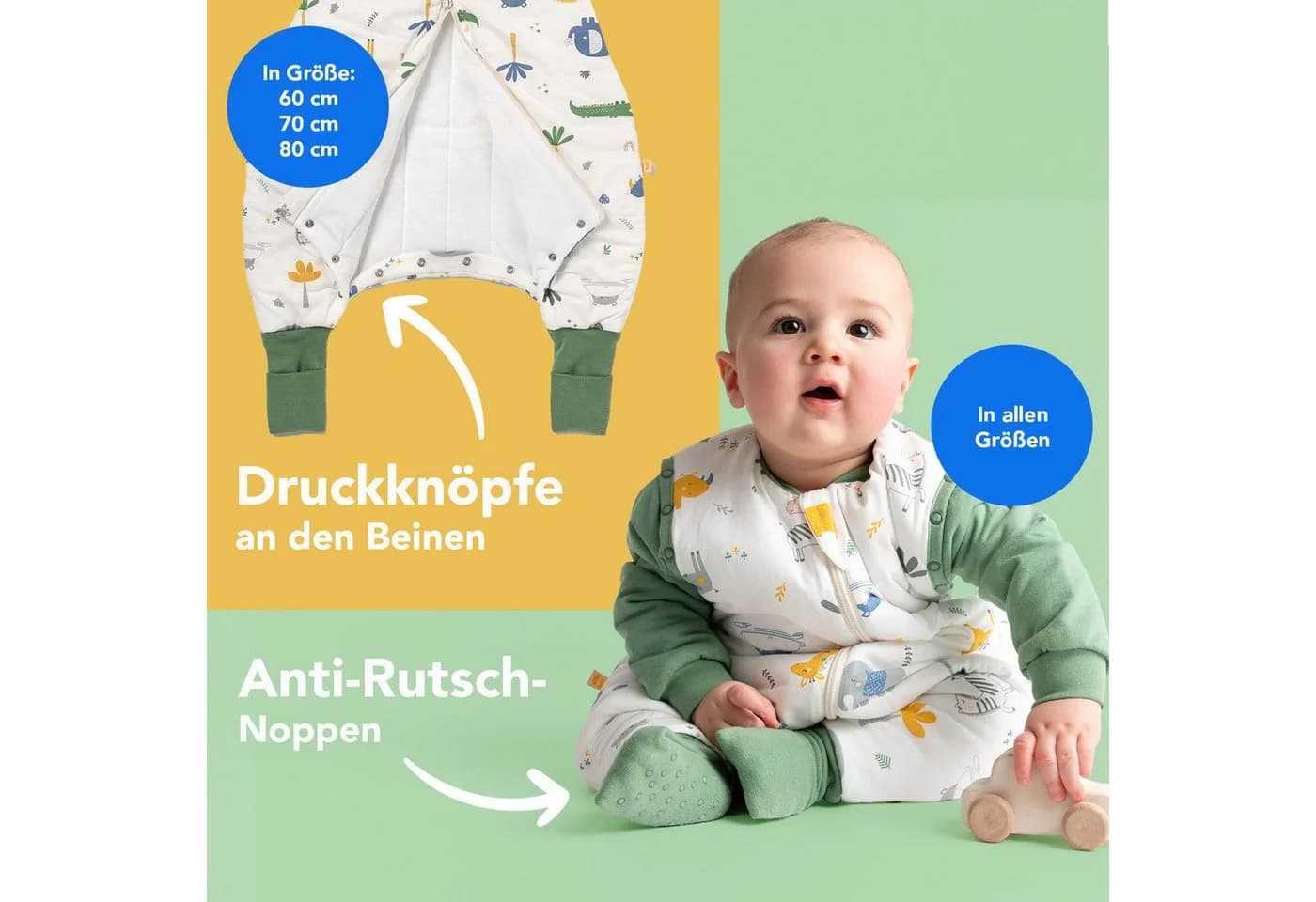 Schlummersack Kinderschlafsack 2.5 TOG OEKO-TEX - Bild 3
