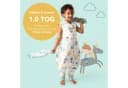 Kinderschlafsack mit Füßen und umklappbaren Bündchen 1.0 Tog OEKO-TEX Bild 5