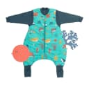 Kinderschlafsack mit Füßen & umklappbaren Bündchen, 1.0 Tog, OEKO-TEX Bild 2